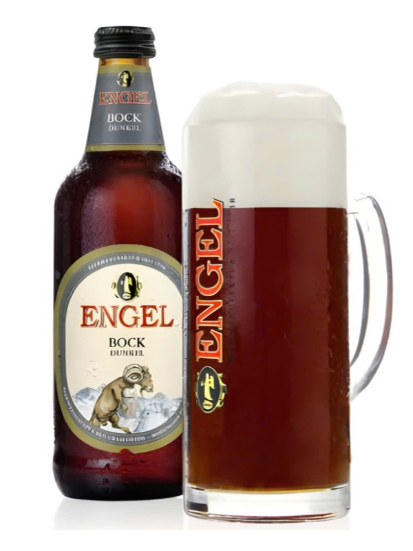 bia engel bock dunkel 7,2% đức-chai 500 ml