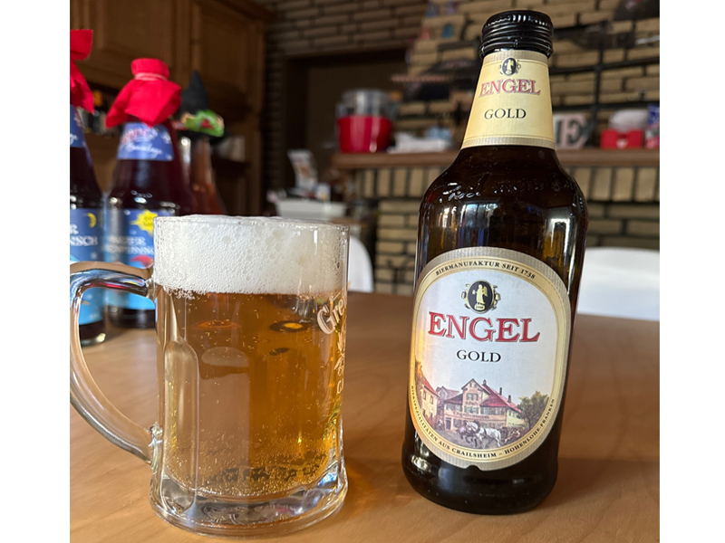 bia engel gold 5.4% đức – chai 500ml