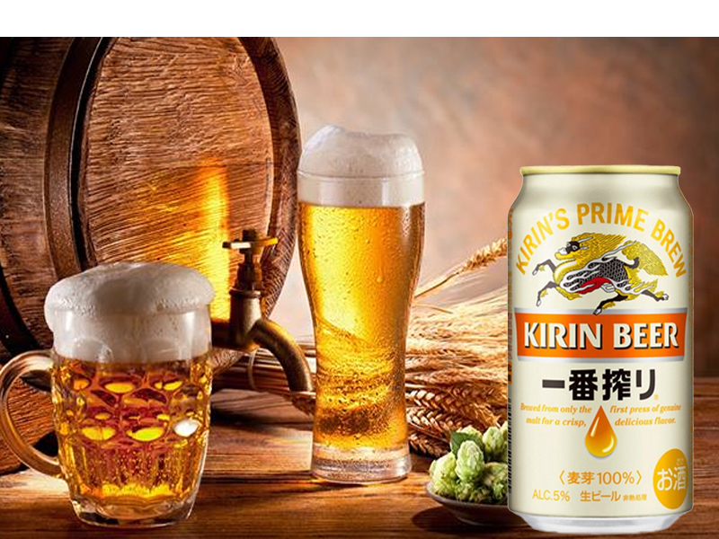 bia kirin ichiban shibori prime brew 350ml