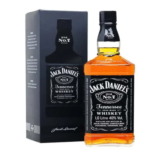 Rượu Jack Daniel's Old No 7 Tennessee Whiskey 1 Lít