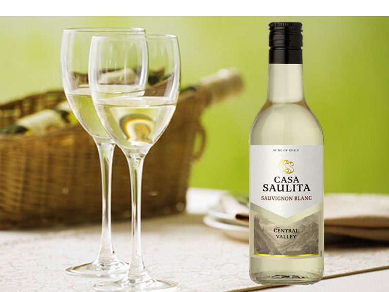 rượu casa saulita sauvignon blanc central valley 187ml