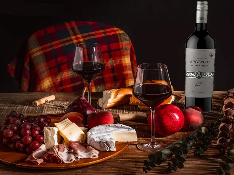 rượu vang argento estate reserve malbec mendoza