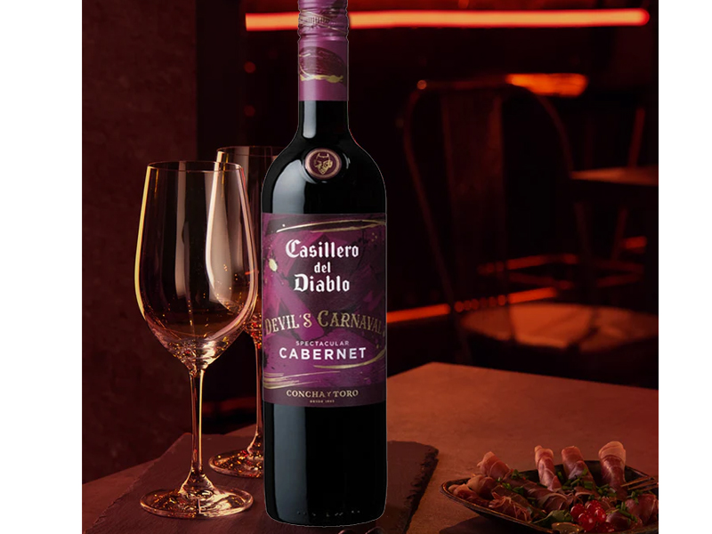 rượu vang casillero del diablo devils carnaval spectacular cabernet sauvignon