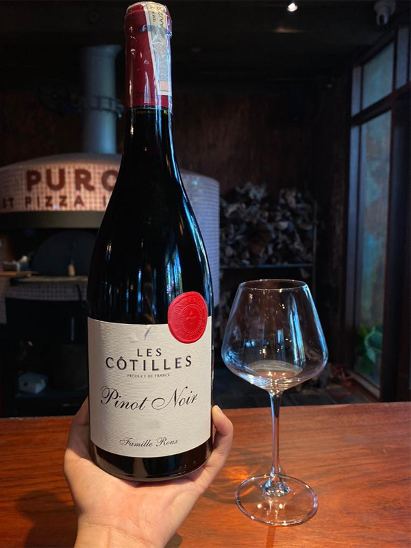 rượu vang famille roux les cotilles pinot noir