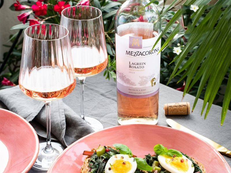 rượu vang mezzacorona lagrein rosato