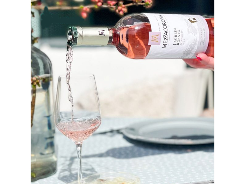 rượu vang mezzacorona lagrein rosato