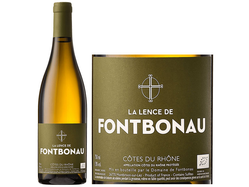 vang pháp la lence de fontbonau cotes du rhone