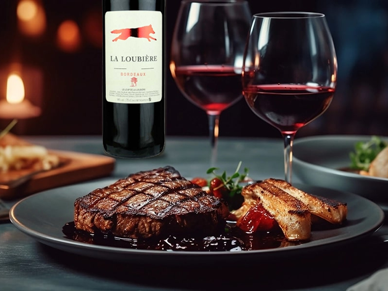 rượu vang le loup de la loubiere bordeaux