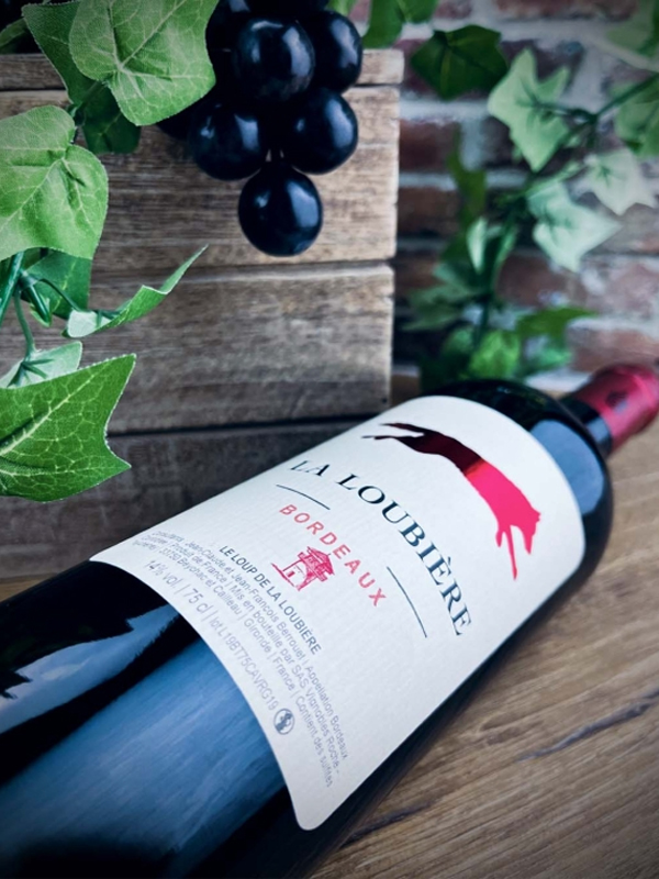 rượu vang le loup de la loubiere bordeaux