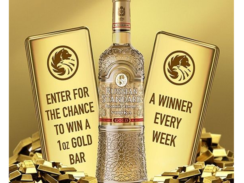 rượu vodka russian standard gold