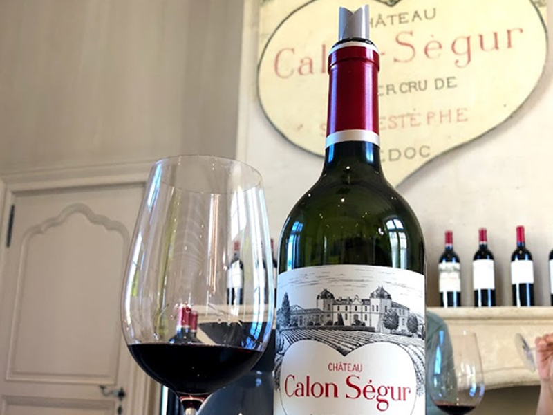 rượu vang pháp chateau calon segur grand cru classe