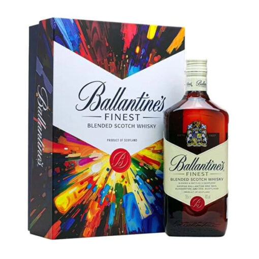rượu whisky ballantine’sfinest (hộp quà tết 2025)