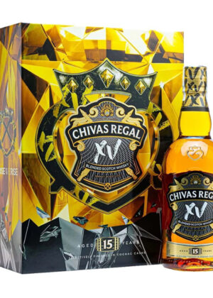 rượu whisky chivas 15 năm (hộp quà tết 2025)