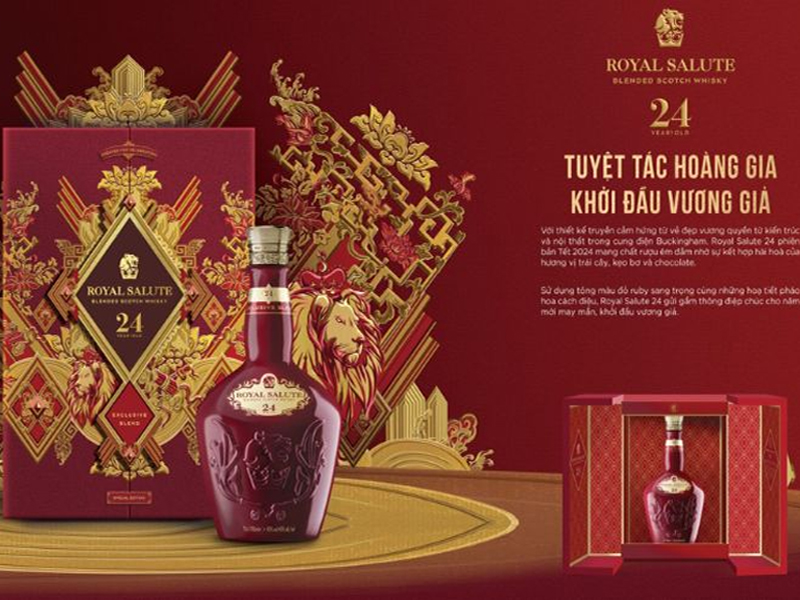 rượu whisky chivas 24 (hộp quà tết 2025)