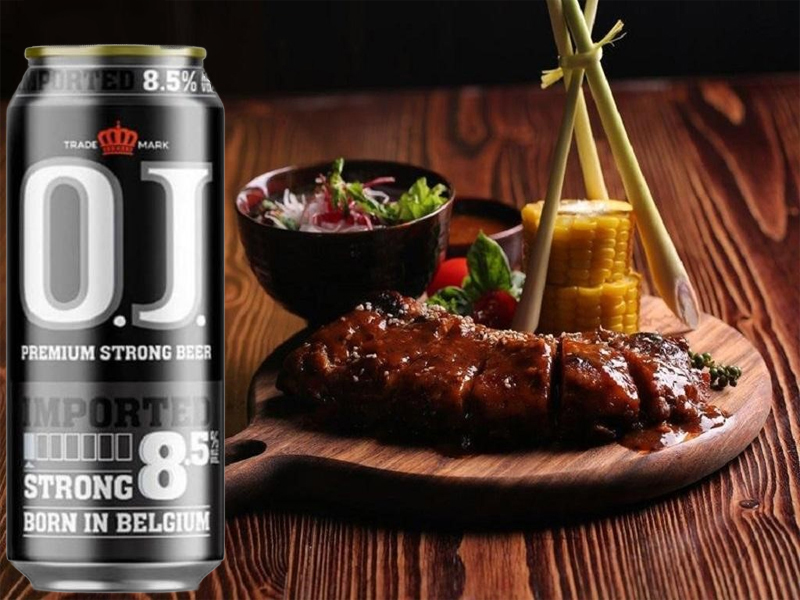 Bia o.j strong 8,5% hà lan