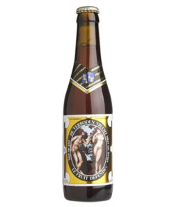 bia bỉ hoegaarden le fruit defendu 8,5% chai 330m