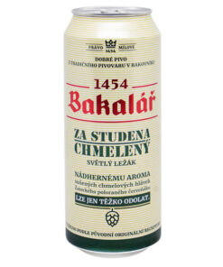bia czech bakalar dry hopped lager 5.2% lon 500ml
