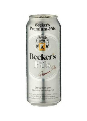 bia đức becker pils 4.9% lon 500ml