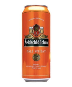 bia đức feldschlobchen pale wheat 5% lon 500ml