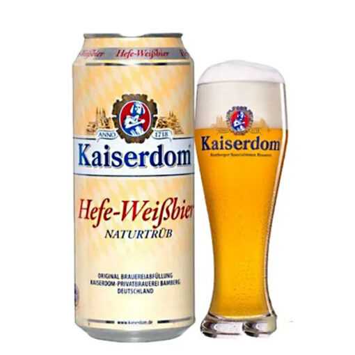 Bia đức kaiserdom hefe weissbier 4.7% lon 500ml