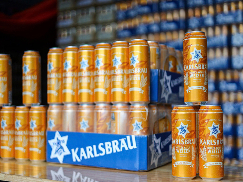 bia đức kalsbrau weizen 5.4% lon 500ml
