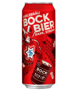 Bia đức karlsbrau dark bock 6.9% lon 500ml