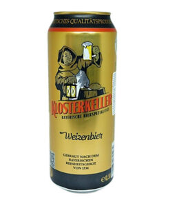 bia đức klosterkeller weizenbier 5.4% lon 500ml