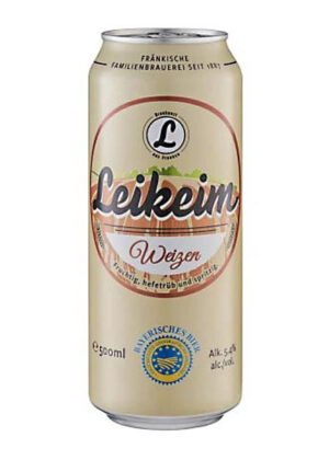 Bia đức leikeim weizen 5.4% lon 500ml