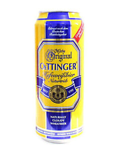 bia-duc oettinger weissbier béo 4.9% lon 500ml