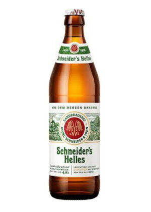 bia đức schneider’s helles 4.9% chai 500ml