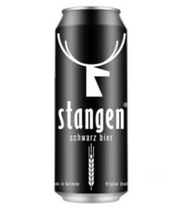 bia đức stangen lager bier black lon 500ml
