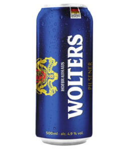 bia đức wolters pilsener 4.9% lon 500ml
