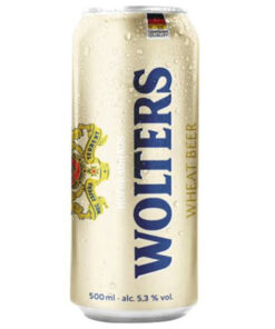 bia đức wolters weizen 5.3% lon 500ml