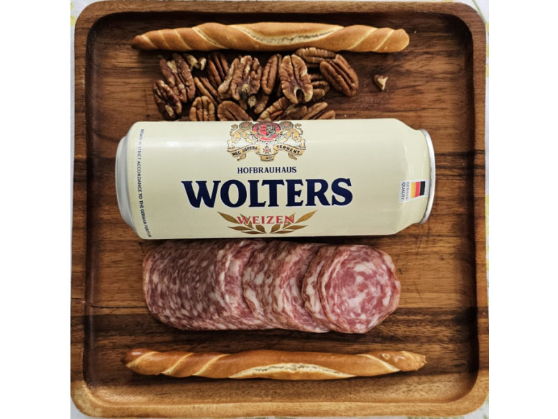 bia đức wolters weizen 5.3% lon 500ml