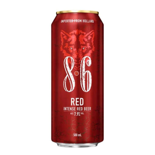 bia hà lan 8.6 red 7.9% lon 500m