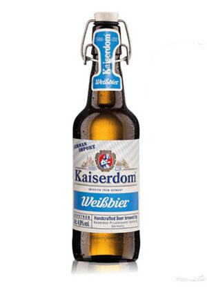 Bia đức kaiserdom hefe weissbier 4.9% chai 500ml