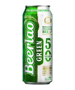 Bia lào xanh beerlao green 4.6% lon 500ml