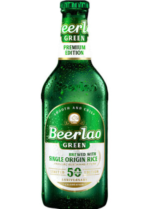 bia lao xanh beerlao green 4.6% chai 330ml