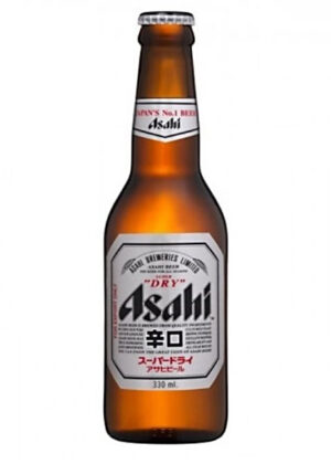 Bia nhật asahi super dry 5% chai 330ml