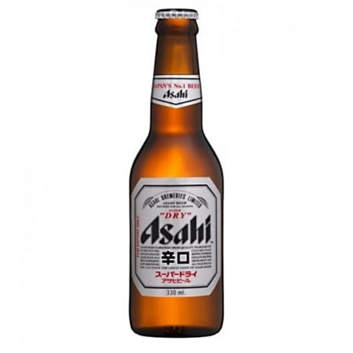 Bia nhật asahi super dry 5% chai 330ml
