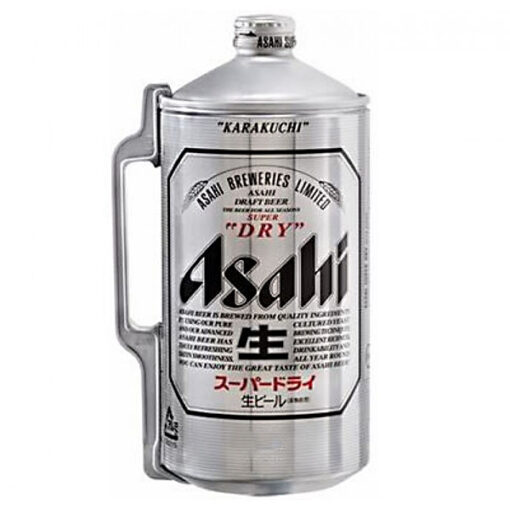Bia nhật bản asahi 5% bom 2l