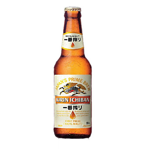 bia nhật chai kirin ichiban 5% chai 330ml