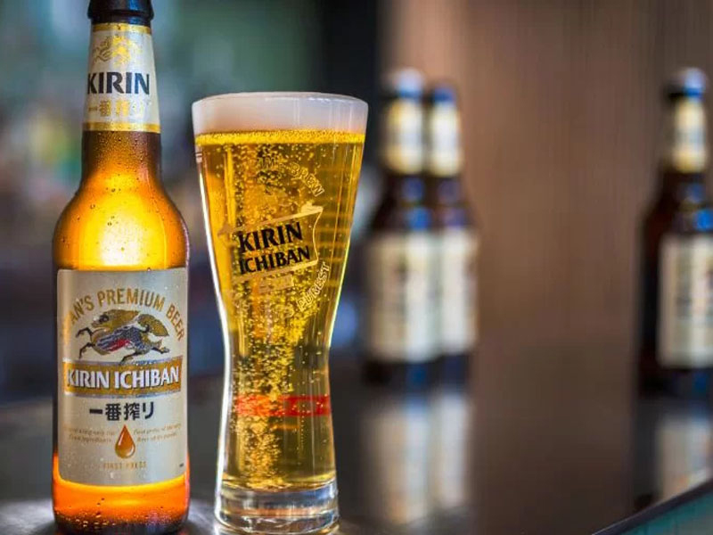 bia nhật chai kirin ichiban 5% chai 330ml