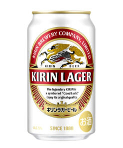 bia nhật kirin lager beer 5% lon 350ml
