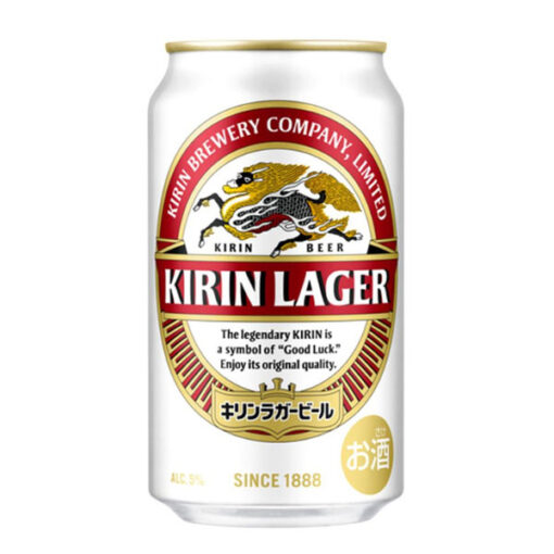 bia nhật kirin lager beer 5% lon 350ml