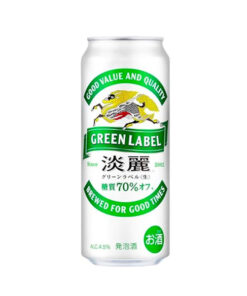 Bia nhật kirin tanrei green label 4.5% lon 350ml
