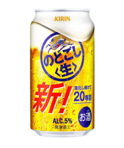 bia nhật nodogoshi raw kirin 5% lon 350ml