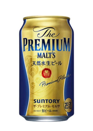 bia nhật premium malt's suntory 5,5% lon 350ml