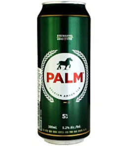 bia palm 5,2% lon 500ml