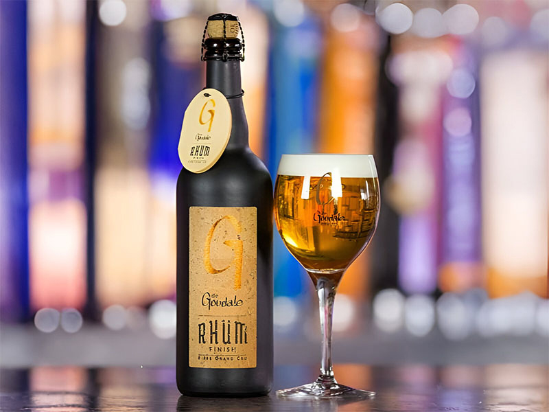 bia pháp la goudale rhum finish 7.9% chai 750ml